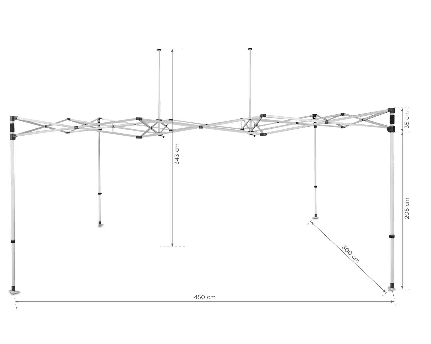 Expotält 3x4,5 m byVoky